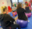 Group physiotherapy at Ryan MS Therapy Centre, Coulsdon